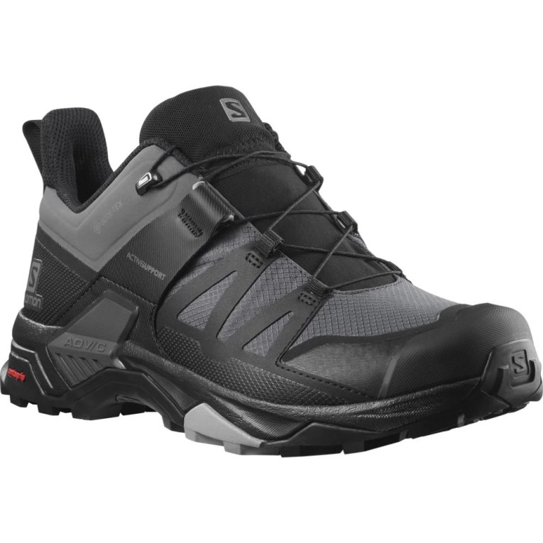 Tenis Senderismo Salomon X Ultra 4 GTX Hombre Negros | MX CWTJ107